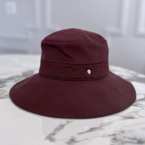 NWT - Helen Kaminski Sabina Hat - Dark Garnet? main image 7